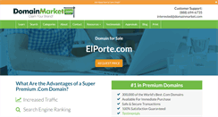Desktop Screenshot of elporte.com
